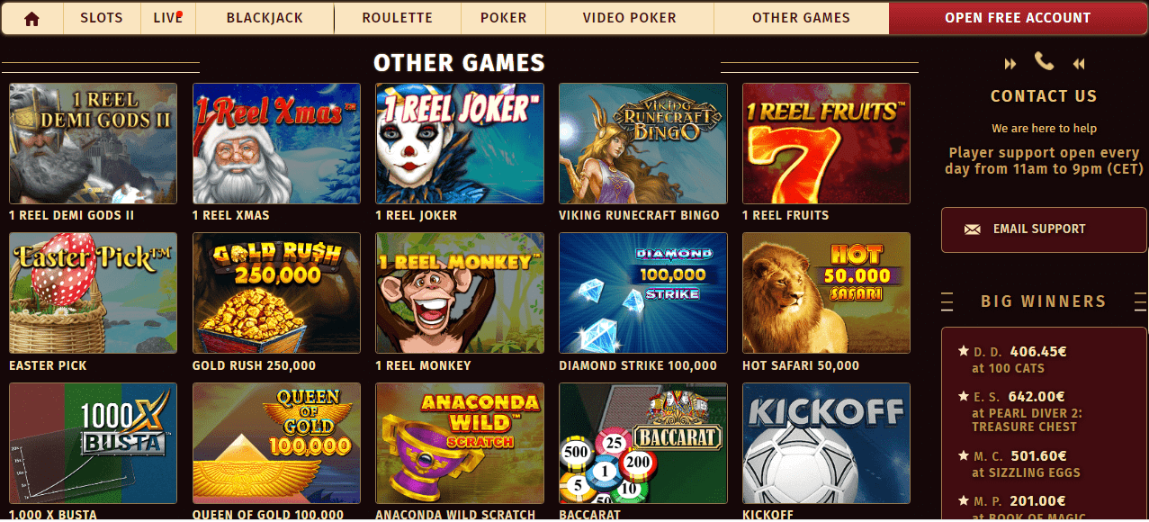 game tropezia palace casino