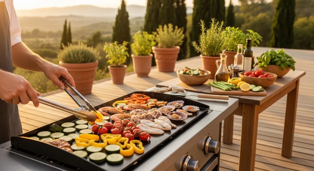 Plancha et barbecue : le match des grillades d&rsquo;été